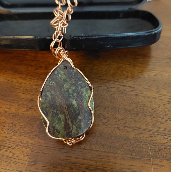 📣 LAST CALL📣 100% Authentic Handmade Labradorite & Copper adjustable necklace - Picture 10 of 16